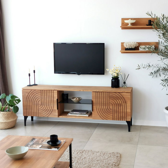 Hanah Home Mueble para TV Lidya - Roble